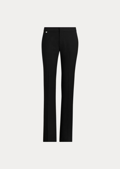 Pantalones Ralph Lauren Mujer Negros - Straight-Leg - JSFOY0365